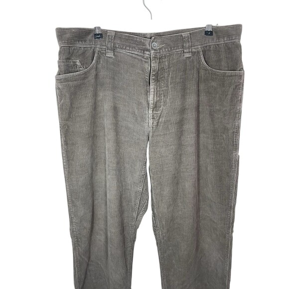 The‎ North Face Chino Pants Mens 36x32 Brown Corduroy Straight Baggy Relaxed - Picture 3 of 13